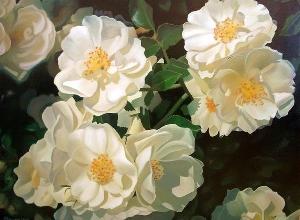 Flower Paintings Andrey Nikulin
