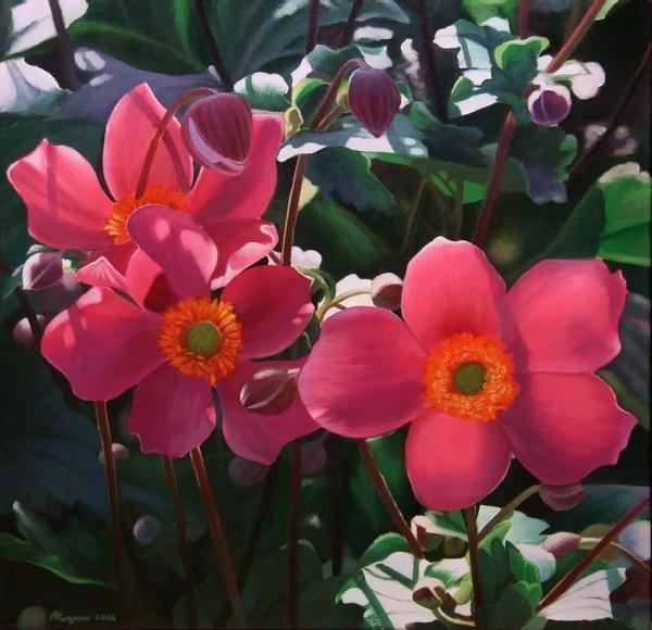 Flower Paintings Andrey Nikulin