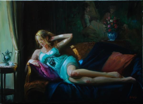 Figurative Paintings by Laszlo Gulyas