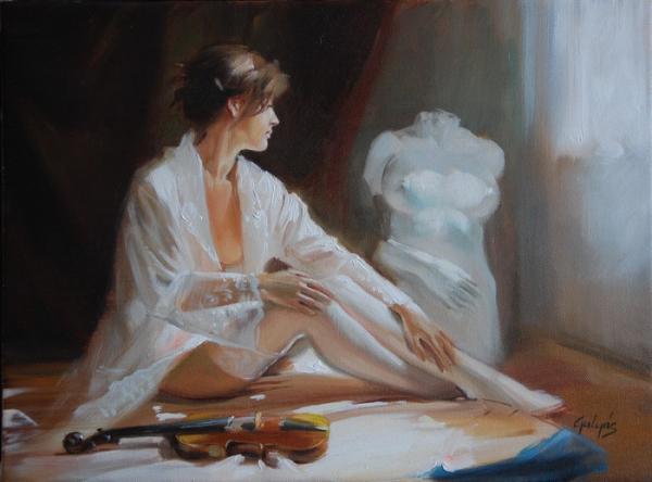 Figurative Paintings by Laszlo Gulyas