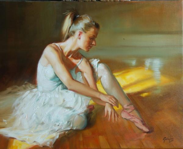 Figurative Paintings by Laszlo Gulyas