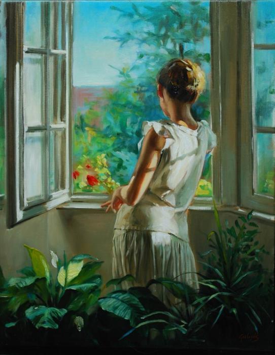 Figurative Paintings by Laszlo Gulyas