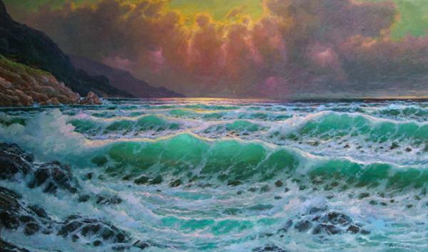 Seascapes Paintings by Alexander Dzigurski