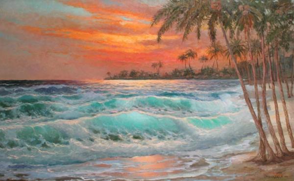 Seascapes Paintings by Alexander Dzigurski