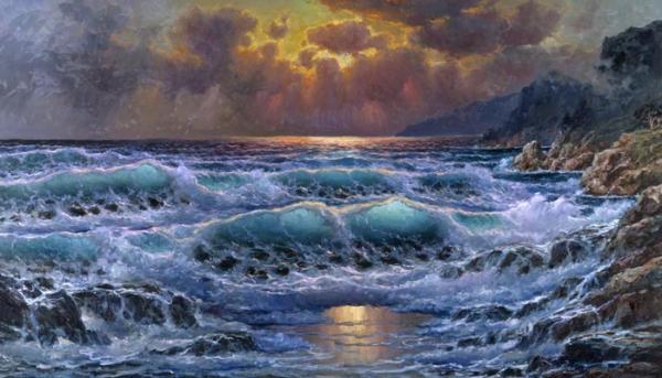 Seascapes Paintings by Alexander Dzigurski