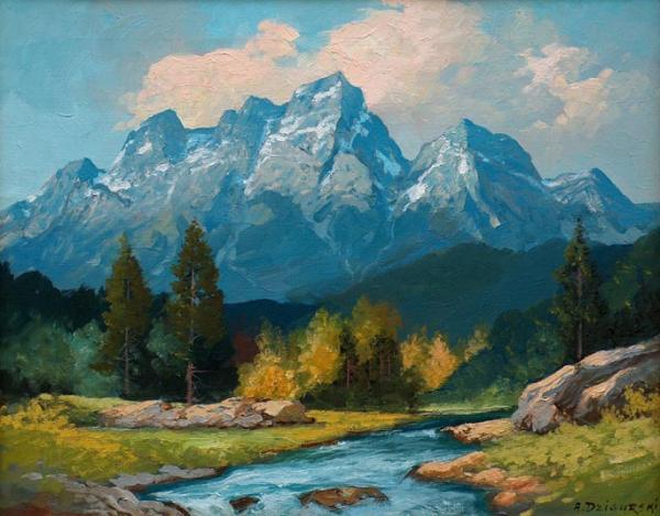 Seascapes Paintings by Alexander Dzigurski