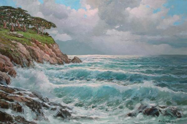 Seascapes Paintings by Alexander Dzigurski