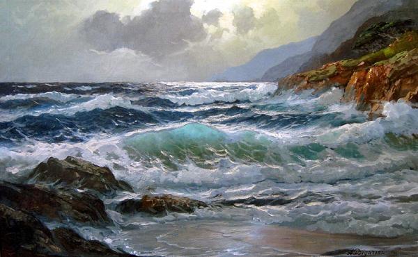 Seascapes Paintings by Alexander Dzigurski