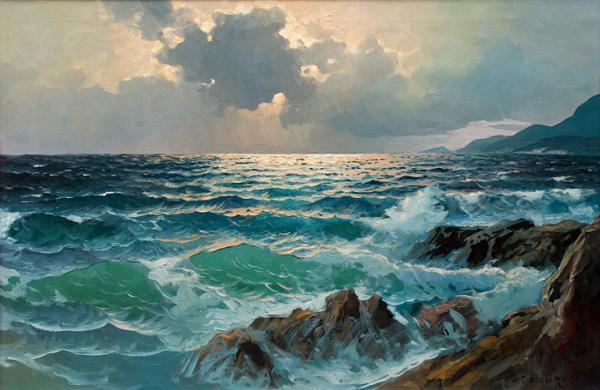 Seascapes Paintings by Alexander Dzigurski