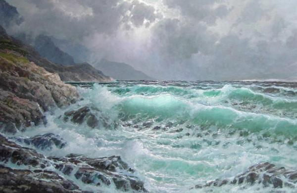 Seascapes Paintings by Alexander Dzigurski