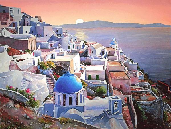 Watercolor Landscapes by Pantelis D. Zografos