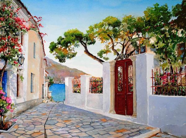 Watercolor Landscapes by Pantelis D. Zografos