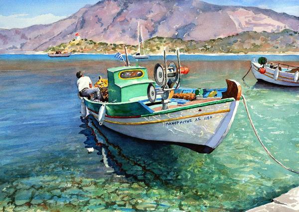 Watercolor Landscapes by Pantelis D. Zografos