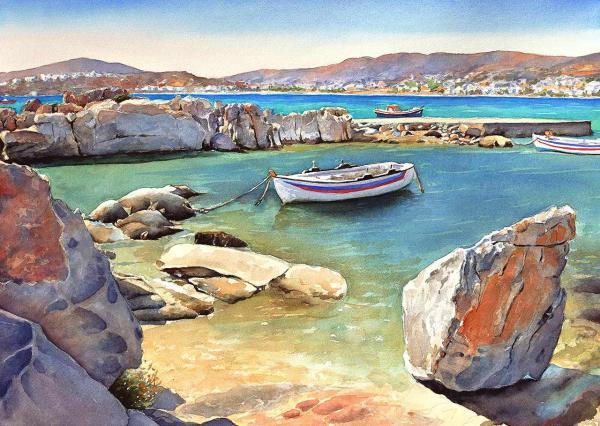 Watercolor Landscapes by Pantelis D. Zografos
