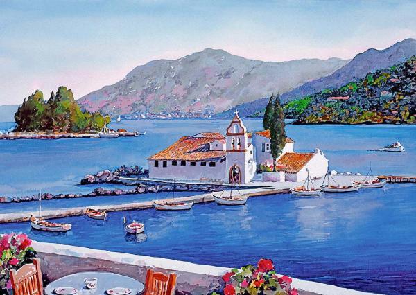 Watercolor Landscapes by Pantelis D. Zografos