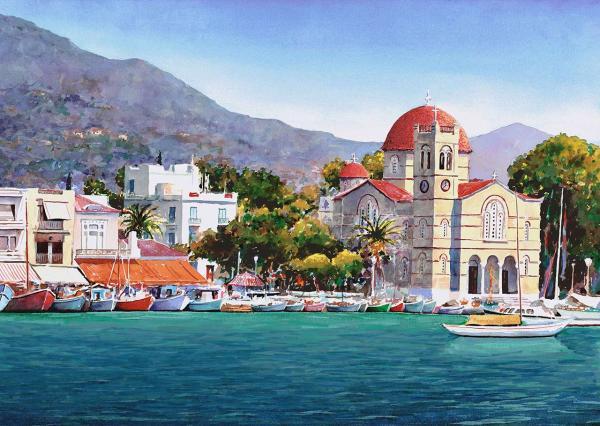 Watercolor Landscapes by Pantelis D. Zografos