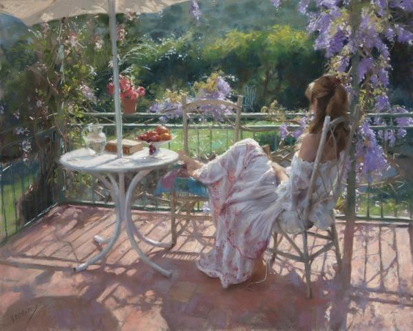 Paintings by Vicente Romero