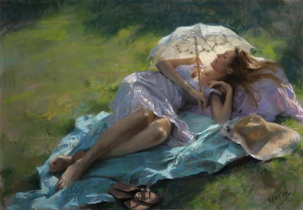 Paintings by Vicente Romero