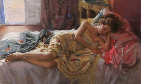 Paintings by Vicente Romero