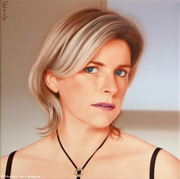 Portrait Paintings by Hubert De Lartigue