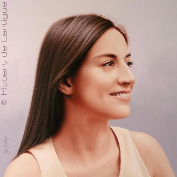 Portrait Paintings by Hubert De Lartigue