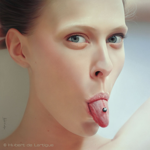 Portrait Paintings by Hubert De Lartigue