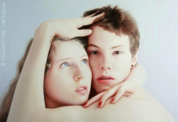Portrait Paintings by Hubert De Lartigue