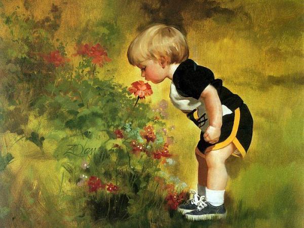 Children's Paintings by Donald Zolan
