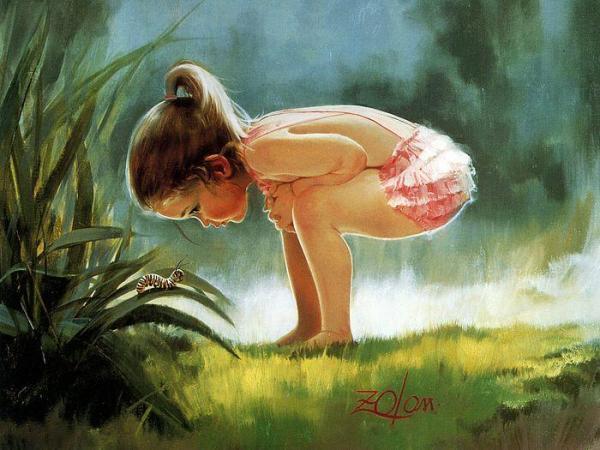 Children's Paintings by Donald Zolan