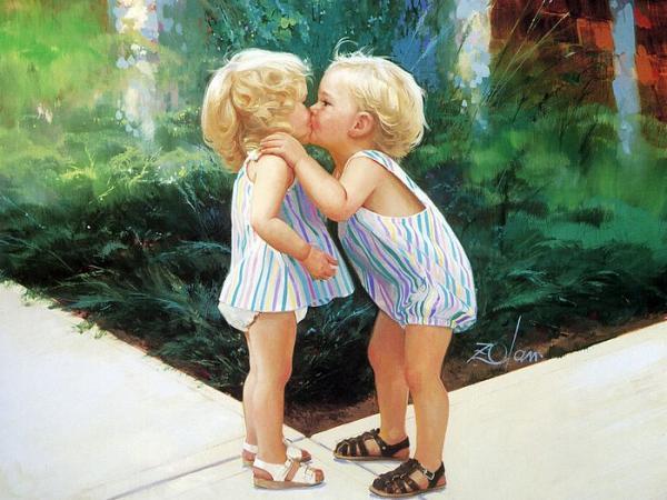 Children's Paintings by Donald Zolan