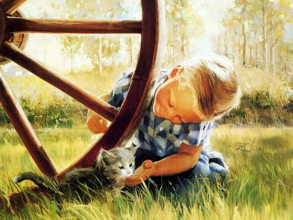 Children's Paintings by Donald Zolan