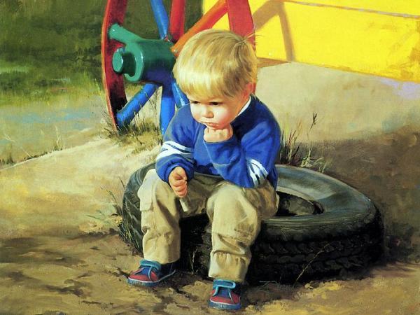 Children's Paintings by Donald Zolan