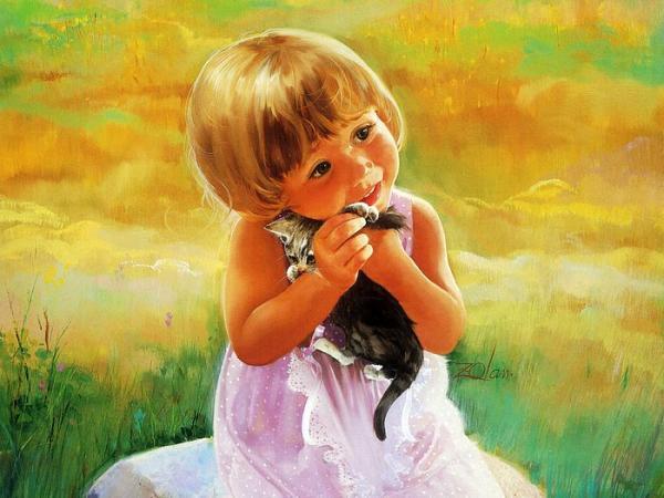 Children's Paintings by Donald Zolan