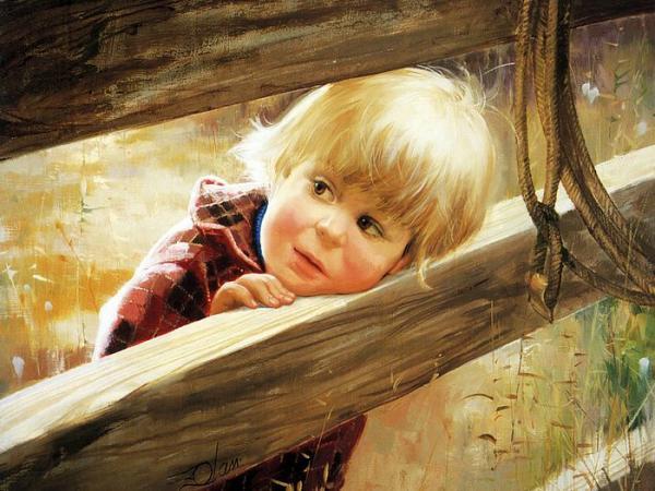Children's Paintings by Donald Zolan
