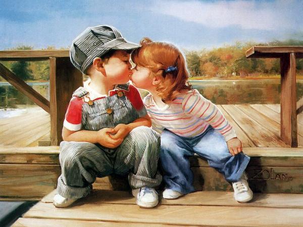 Children's Paintings by Donald Zolan