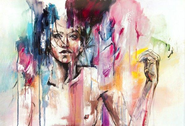 Watercolor Portrait Paintings by Silvia Pelissero