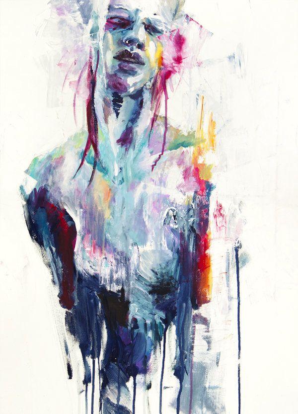 Watercolor Portrait Paintings by Silvia Pelissero