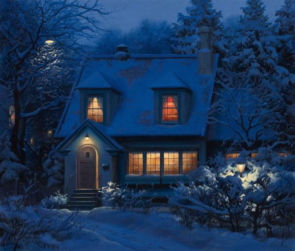City Paintings by Eugene Lushpin