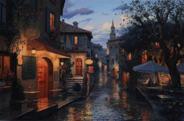 City Paintings by Eugene Lushpin