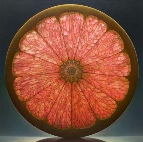 Fruit and Flowers Paintings by Dennis Wojtkiewicz