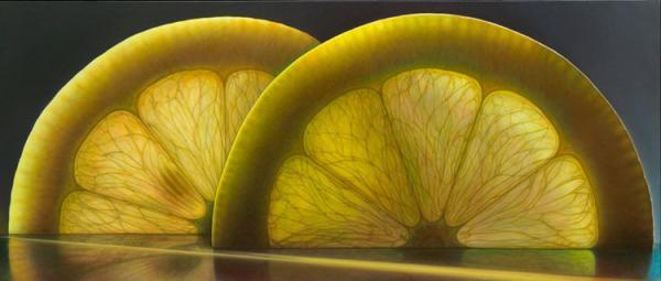 Fruit and Flowers Paintings by Dennis Wojtkiewicz