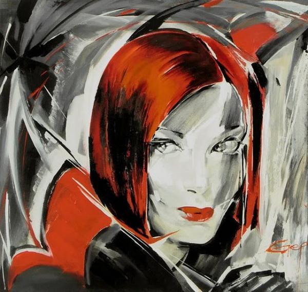 Portrait Paintings by Nady Gepp