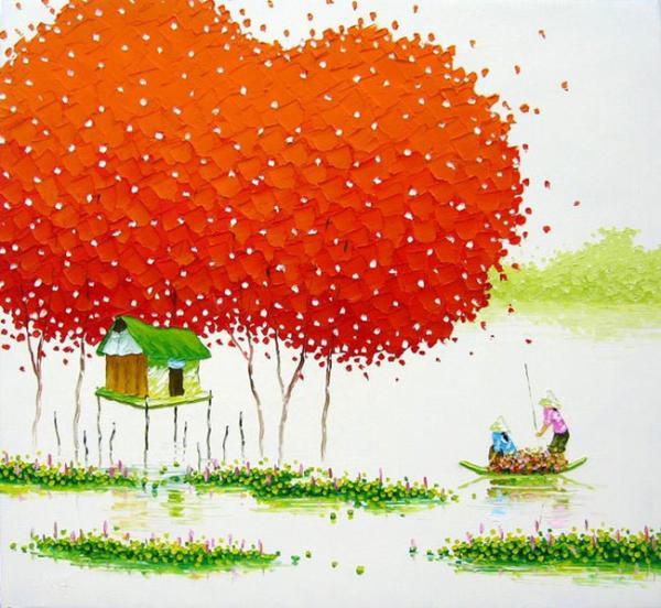Vivid Paintings by Phan Thu Trang