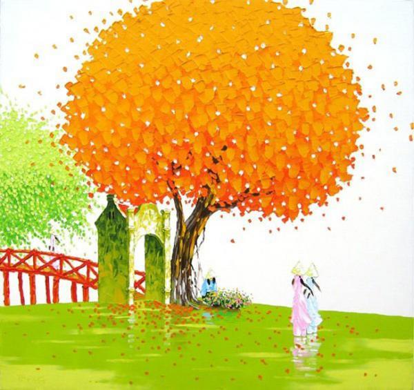 Vivid Paintings by Phan Thu Trang