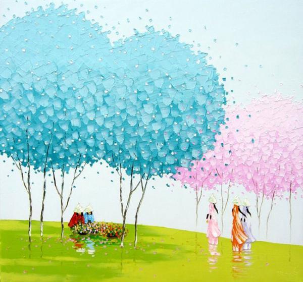 Vivid Paintings by Phan Thu Trang
