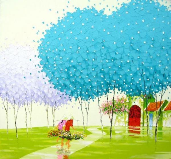 Vivid Paintings by Phan Thu Trang