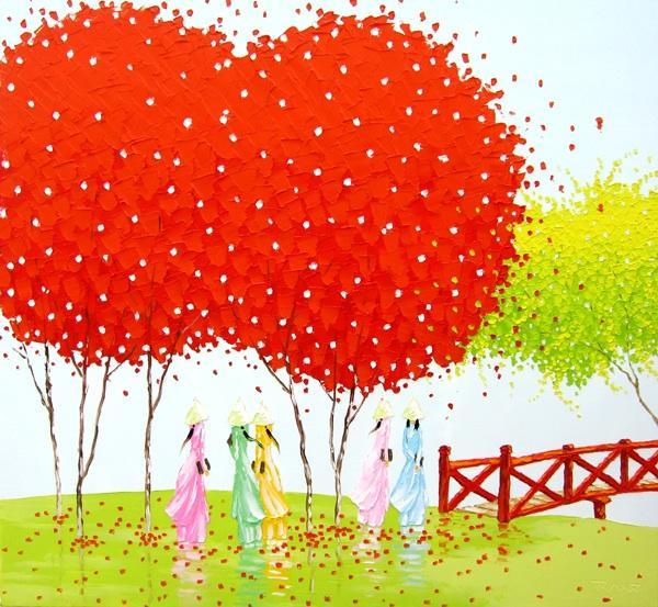 Vivid Paintings by Phan Thu Trang