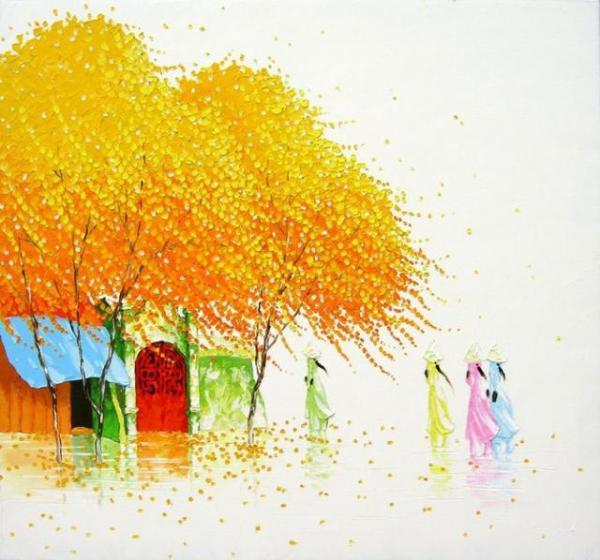 Vivid Paintings by Phan Thu Trang