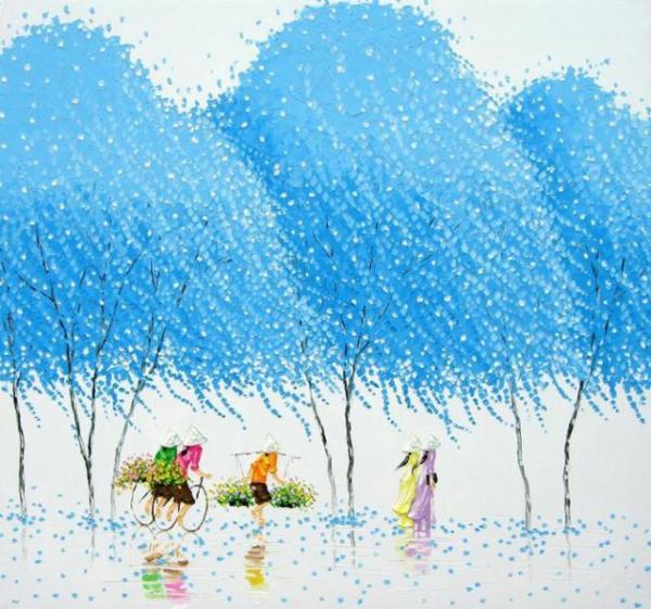 Vivid Paintings by Phan Thu Trang