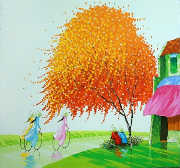 Vivid Paintings by Phan Thu Trang